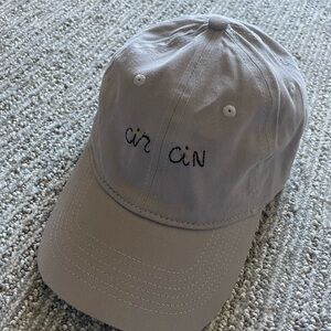 Cin cin hand embroidered cap